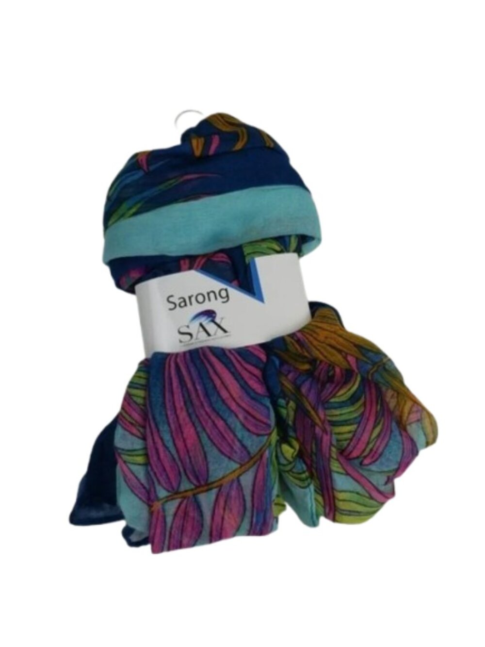 SAX Tropical Under the Sea Sarong Beach Swim Cover Up NWT